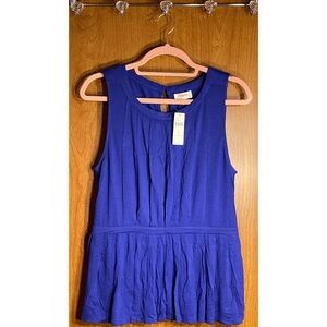 Anthropologie Dropwaist Top NWT SZ M